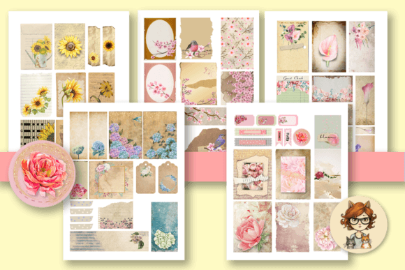 Download Junk Journal Scrapbook Embellishments - Scrapbook embellishments Collection