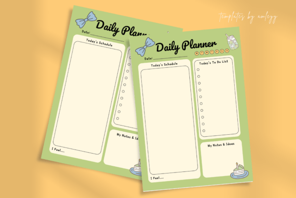 Download Cute Functional Daily Planner Printable - Daily planner printable Collection