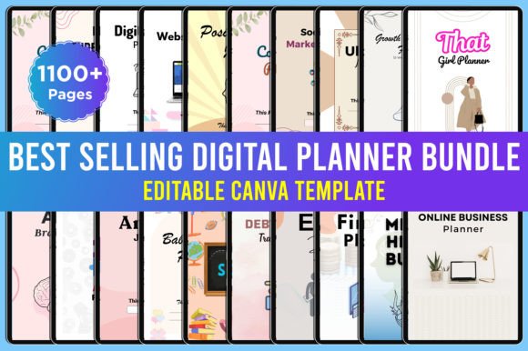 Download Best Selling Digital Planner Bundle - Digital planner Collection